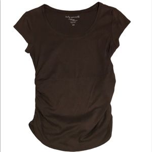 Mimi Maternity Top Brown Medium